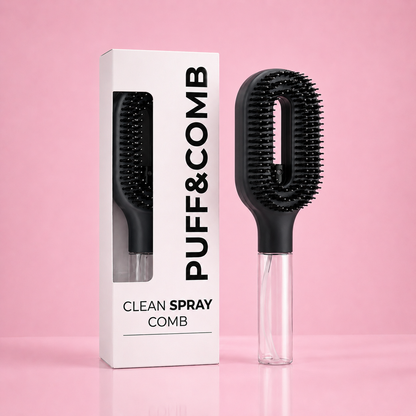 Puff&Comb Spray Brush