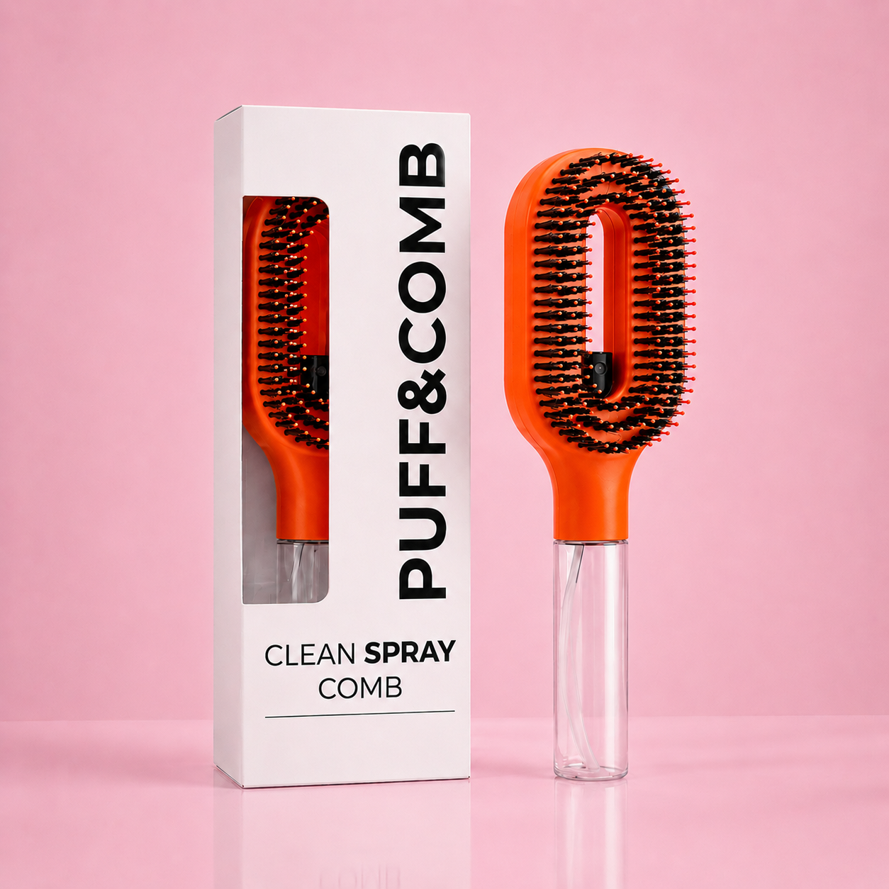 Puff&Comb Spray Brush