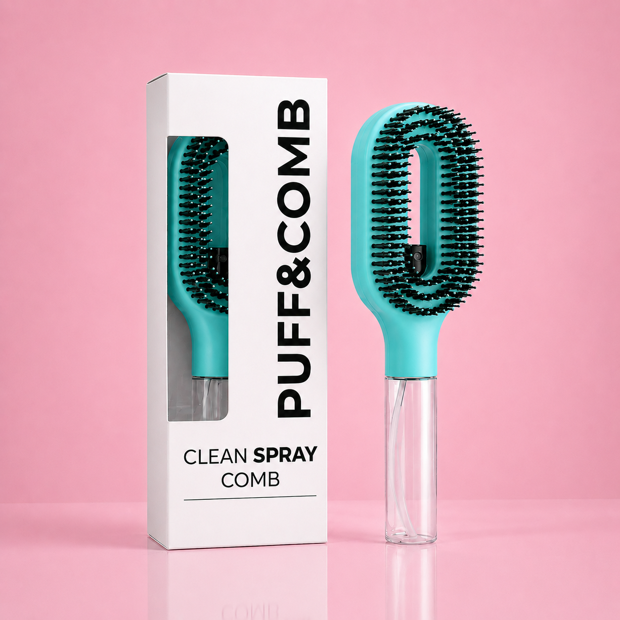 Puff&Comb Spray Brush